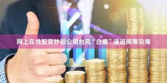 网上在线配资炒股公司台风“白鹿”逼近闽粤沿海